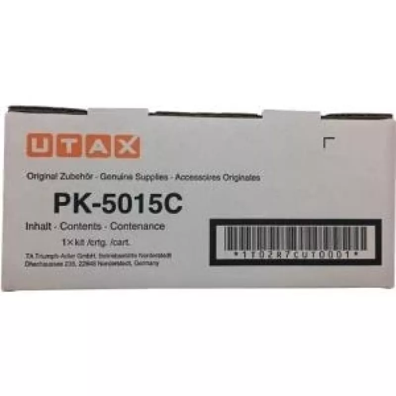 Utax 1T02R7CUT0 PK-5015C tonerová kazeta pre P-C2650DW / P-C2655W, 3000 strán, azúrová