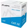 Sieťový kábel LANBERG LCF5-11CC-0305-S Cat5e F/UTP, 24 AWG CCA, 305 m, sivý