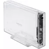 HDD/SSD puzdro DeLOCK 42623 transparentné 2,5/3,5 palca