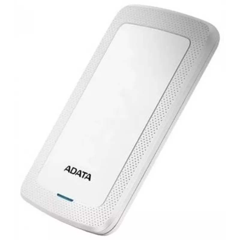 ADATA HV300 - pevný disk - 2 TB - externý (prenosný) - USB 3.1 - 256-bit-AES - biely