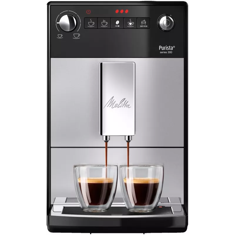 Melitta Purista Series 300 F23/0-101 automatický kávovar - strieborná