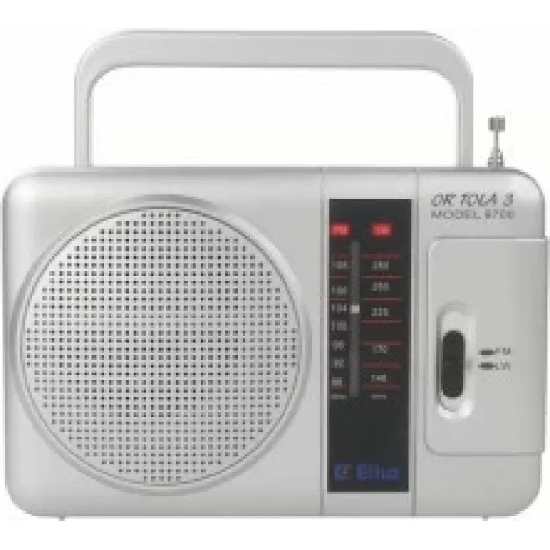 Prenosné rádio Eltra TOLA 3 analógové strieborné