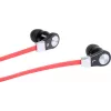 MAGICSOUND DS-2 - STEREO SLÚCHADLÁ S MIKROFÓNOM, ČIERNO-ČERVENÉ