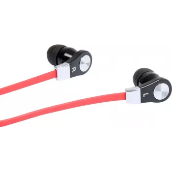 MAGICSOUND DS-2 - STEREO SLÚCHADLÁ S MIKROFÓNOM, ČIERNO-ČERVENÉ