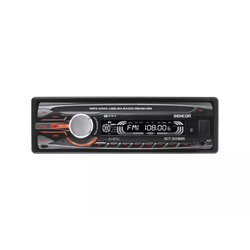 Autorádio + diaľkový ovládač SCT 3018MR USB SD MMC