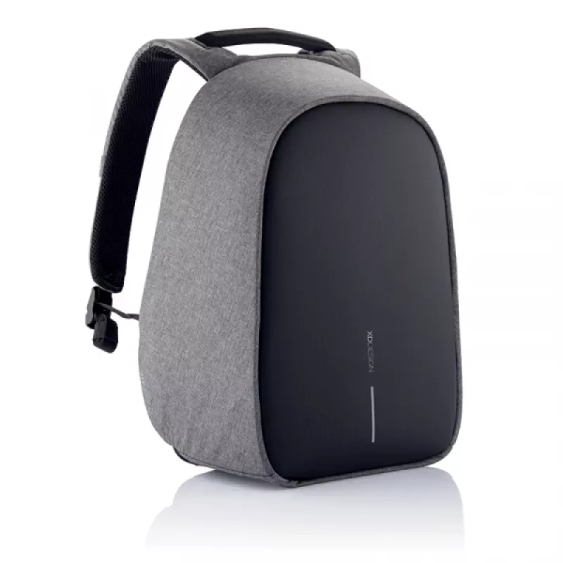 XD Design Bobby Hero Regular P705.292 protikradnutý batoh, notebook 15,6 palca, tablet 12,9 palca, 16 l, USB nabíjací port, RFID vrecko, sivý
