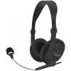 Stereo headset s mikrofónom a reguláciou hlasitosti EH115