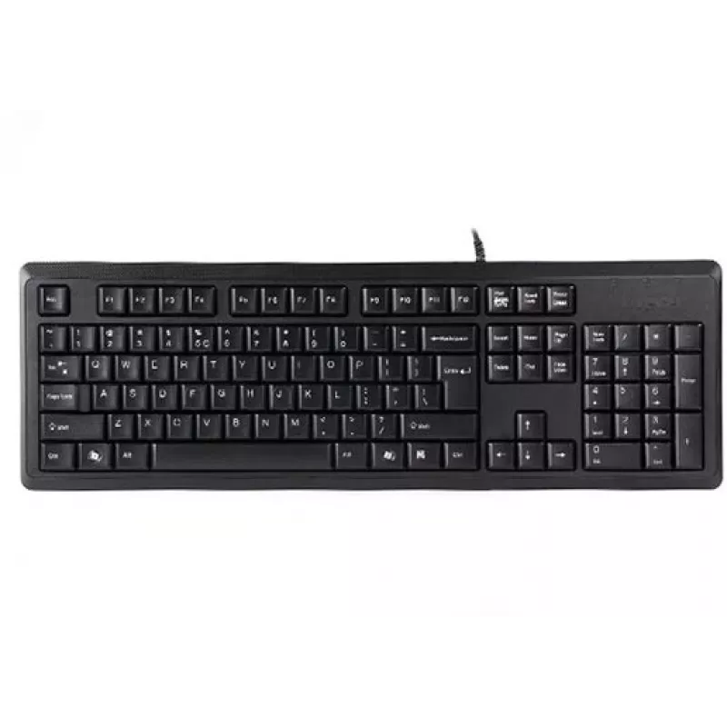 A4Tech KR-92 klávesnica Universal USB QWERTY angličtina čierna