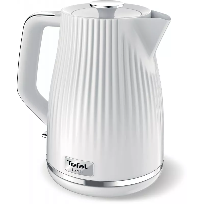 Elektrická kanvica Tefal KO250130 — objem 1,7 L, 2400 W, biela