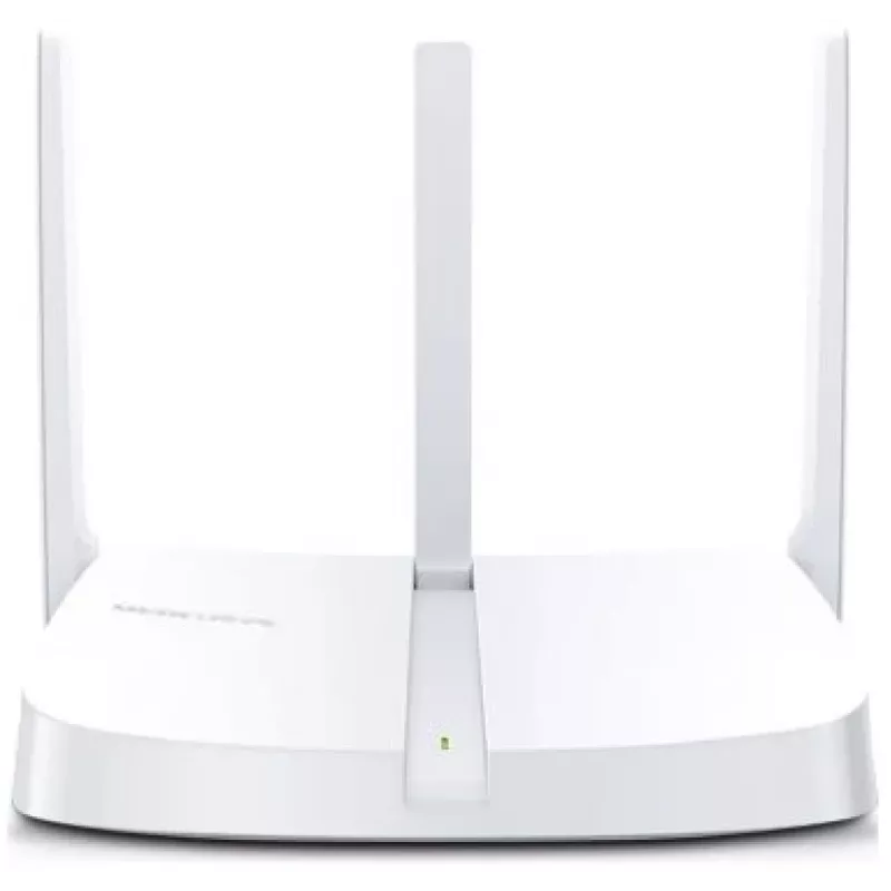 Mercusys 300 Mbit/s bezdrôtový N router Wi-Fi 4 (802.11n) Single-Band (2,4 GHz) Ethernet LAN biely stolný router