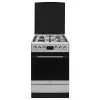 Amica 57GEH2.33HZpTaXx plynovo-elektrický sporák, 4 horáky, rúra 62 l, teplovzdušná, 50 cm, Inox