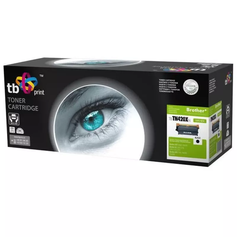 TB Print TB-TN420XN kompatibilný toner pre Brother TN420X, čierny, 2 600 strán