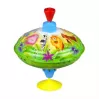 Vlček Lena Humming top divé zvieratá 16 cm — drevený hračkový vlček od Lena, 16 cm priemer