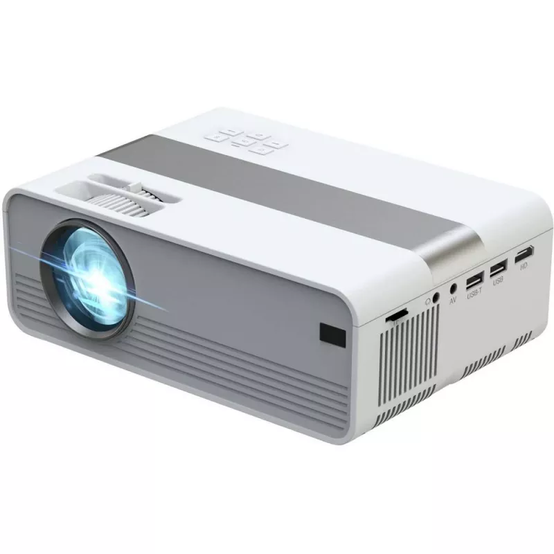 Technaxx TX-127 mini LED projektor, LCD, HD 720p (1280x720), biely/sivý