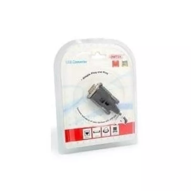 UNITEK Y-108 USB V.2.0 RS232 čierny kábel rozhranie adaptér (Y-108)