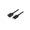 UNITEK Y-C476BK USB kábel USB 3.2 Gen 1 (3.1 Gen 1) 0,2 m USB C USB A čierny
