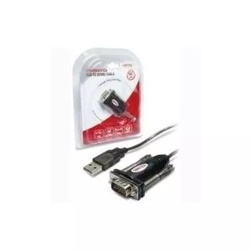 UNITEK Y-105 sériový kábel čierny 1,5 m USB Type-A DB-9