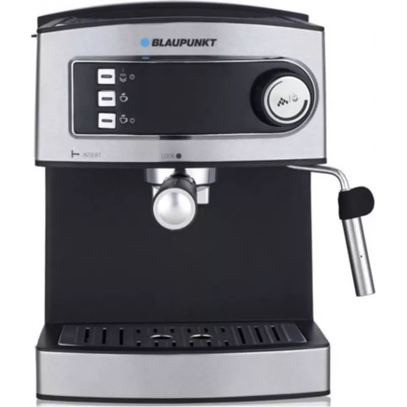 Blaupunkt CMP301 kávovar na espresso, 15 bar, 1,6 l, strieborný/čierny