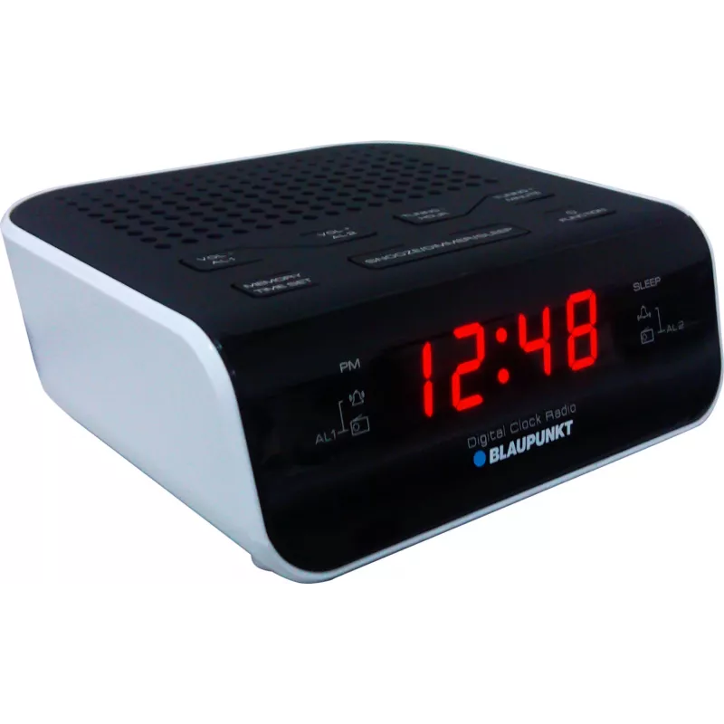Blaupunkt CR5WH rádiobudík čierna, biela