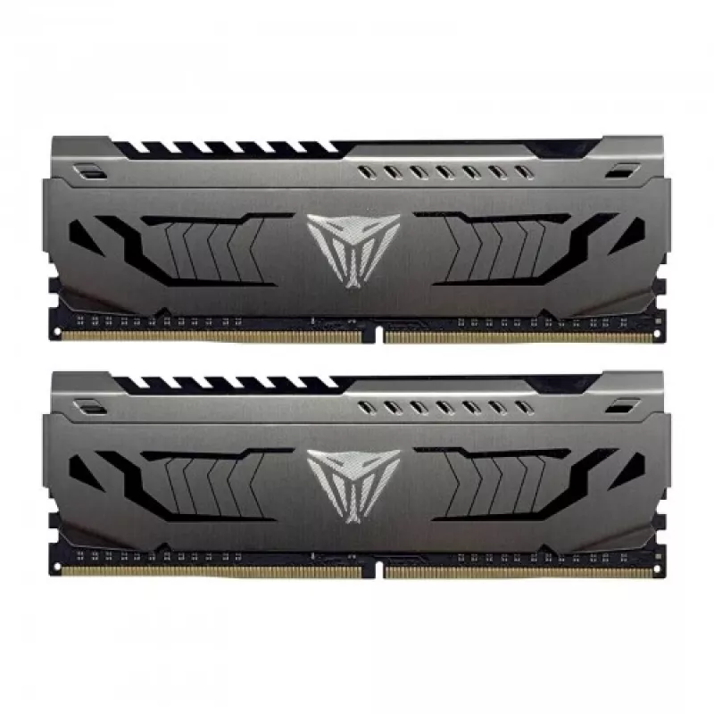 32 GB Patriot DIMM 3600 (2x 16 GB) Dual-Kit (sivá, PVS432G360C8K, Viper Steel, INTEL XMP)