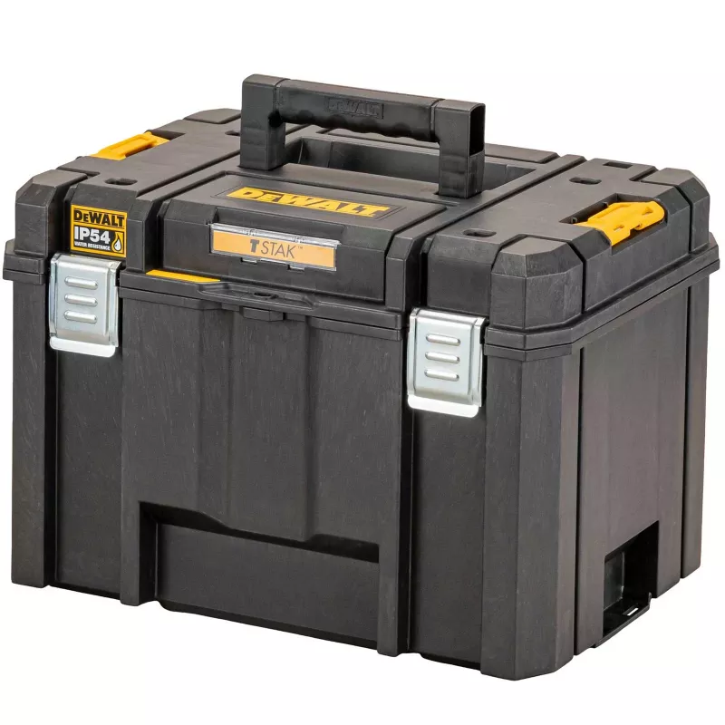 DeWALT DWST83346-1 TSTAK VI 2.0 kufor na uskladnenie náradia, hliník, čierno-žltý