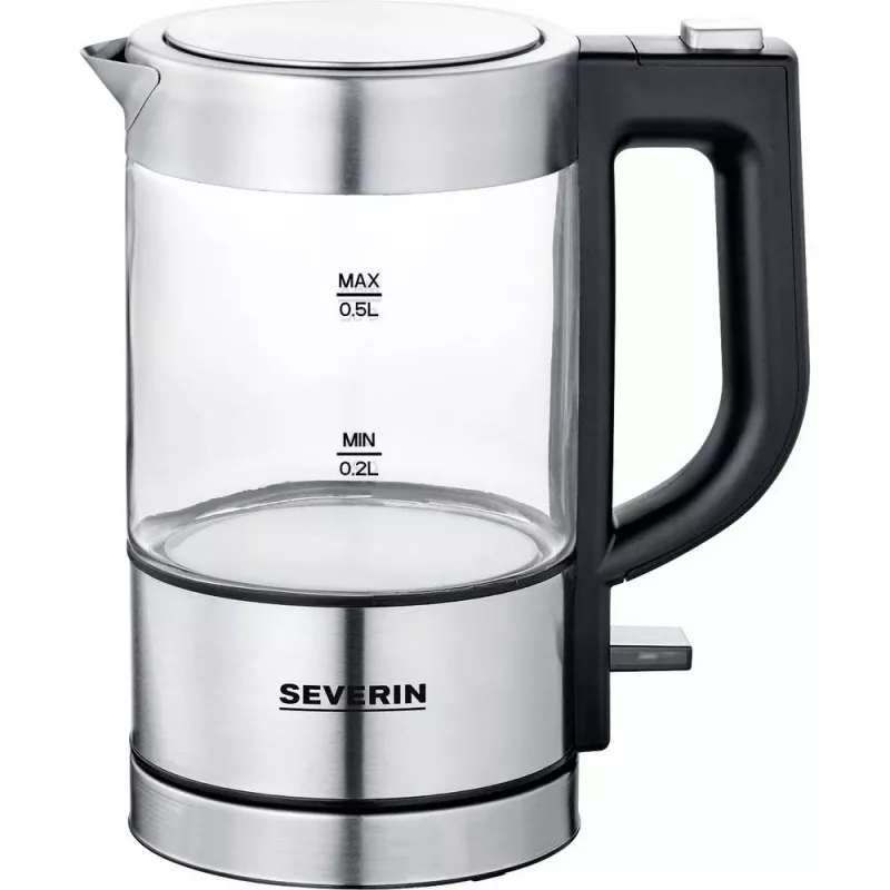 Severin WK 3472 Kanvica na vodu 0,5 l strieborná 1100 W (WK3472)