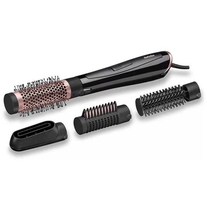 BaByliss Perfect Finish teplovzdušná kefa teplá čierna 1000 W 86,6 (2,2 m)