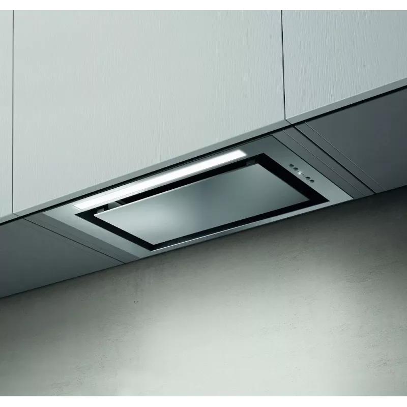 Elica LANE IX/A/52 vstavaný odsávač pár, 550 m³/h, LED, 4 rýchlosti, energetická trieda B, nehrdzavejúca oceľ, 514×322×283 mm