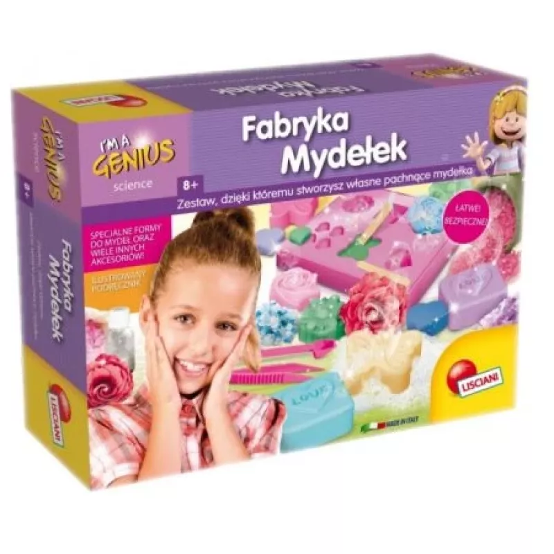 Vedecké laboratórium Im a Genius - mydlová továreň
