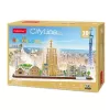 3D Puzzle - Barcelona - obtiažnosť: 4/8