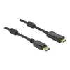 Aktívny DisplayPort 1.2 na HDMI kábel DeLOCK 85957 3m
