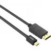 Kábel miniDisplayPort/DisplayPort M/M 2 m; Y-C611BK