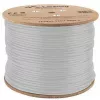 Lanberg LCUF6L-11CU-0305-S sieťový kábel U/FTP Cat6a 305 m, plná meď, LSZH, CPR, 500 MHz, testovaný Fluke, sivý