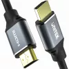 Unitek C137W kábel HDMI 2.1, 1,5 m, 48 Gbps, 8K@60Hz, 4K@120Hz, eARC, pozlátené konektory, čierny