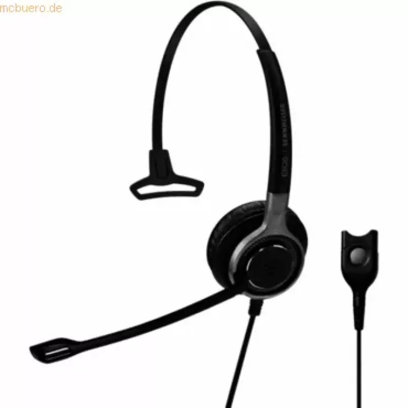 EPOS Sennheiser Headset Impact SC 638 mono čierna strieborná (1000580)