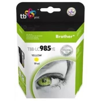 Atramentová kazeta TB kompatibilná s Brother LC 985 YE 100% N