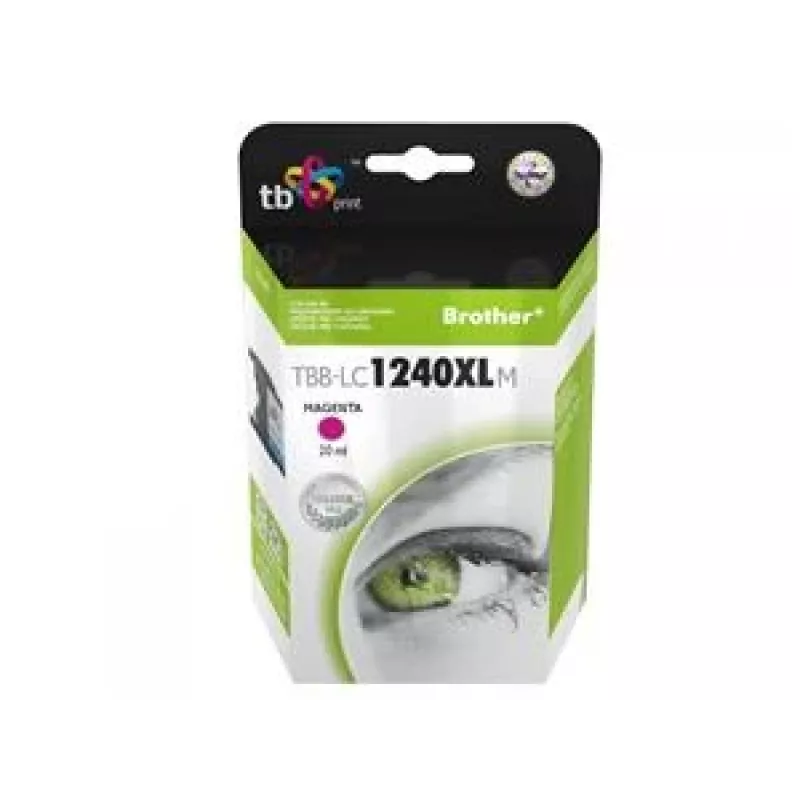 TB kompatibilná atramentová kazeta pre Brother LC1240XL, purpurová (TBB-LC1240XLM)