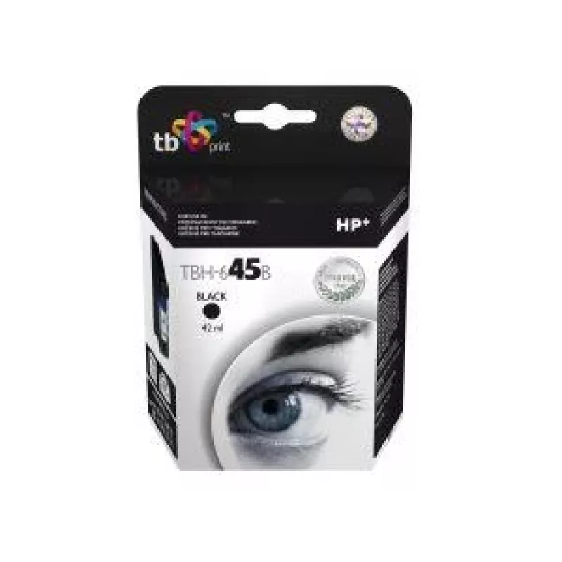 Atrament TBH-645B (HP č. 45 - 51645AE) čierny repasovaný