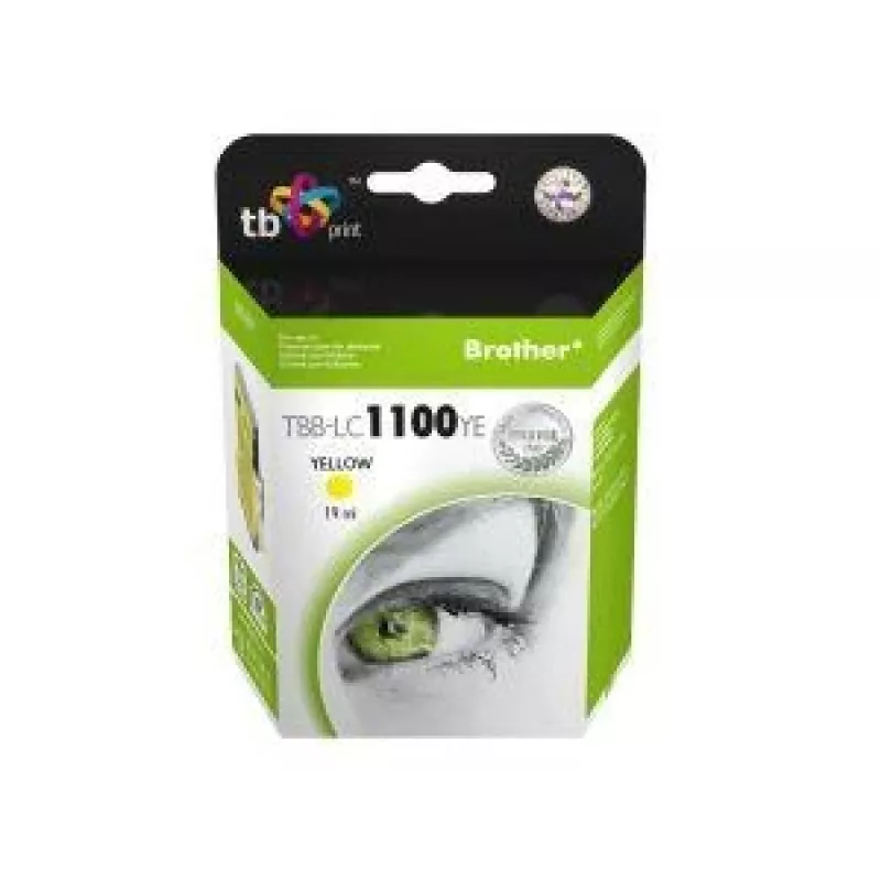 Atrament TBB-LC1100YE (Brother LC980/1100) žltý 100% nový