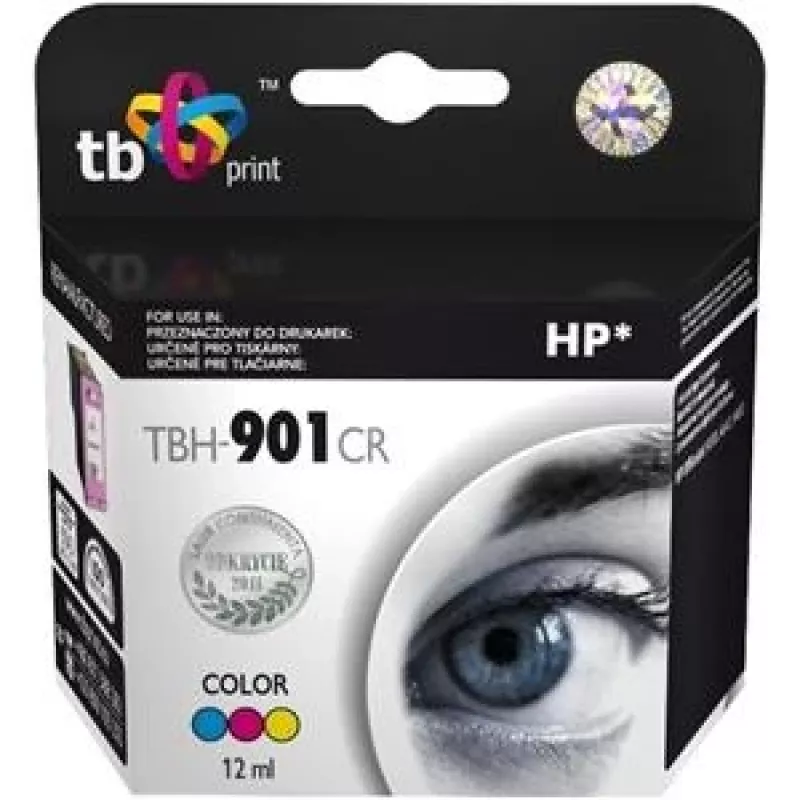 Atrament HP OJ J4580 farba repasovaný TBH-901CR