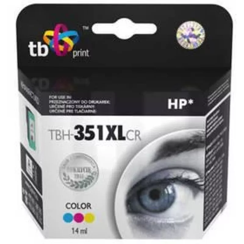 Atramentová kazeta TB kompatibilná s HP 351XL Color Ref.,CB338EE