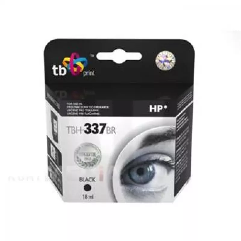 TB regenerovaná atramentová kazeta pre HP DeskJet 5940 (HP 337), čierna (TBH-337BR)