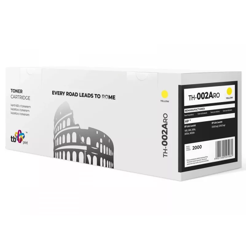 Toner TH-002ARO (HP Q6002A) žltý repasovaný nový OPC