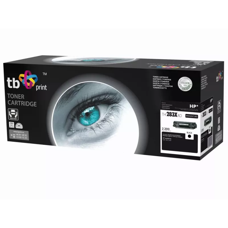 Toner TB kompatibilný s HP CF283X čierny,2200,ref