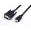 TB HDMI-DVI kábel 1,8 m pozlátený, DVI 24+1