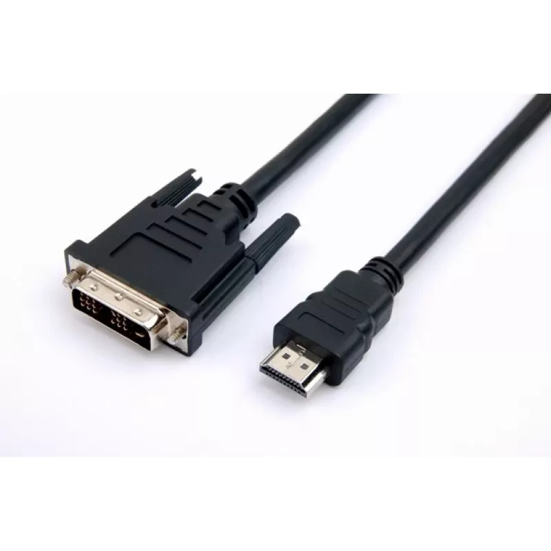TB HDMI-DVI kábel 1,8 m pozlátený, DVI 24+1