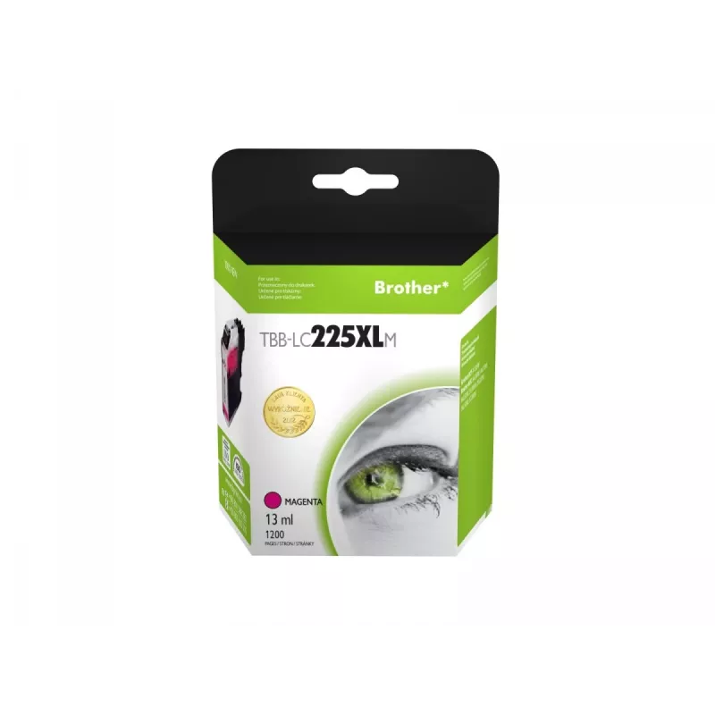 Atramentová kazeta TB kompatibilná s Brother LC225XL purpurová nová