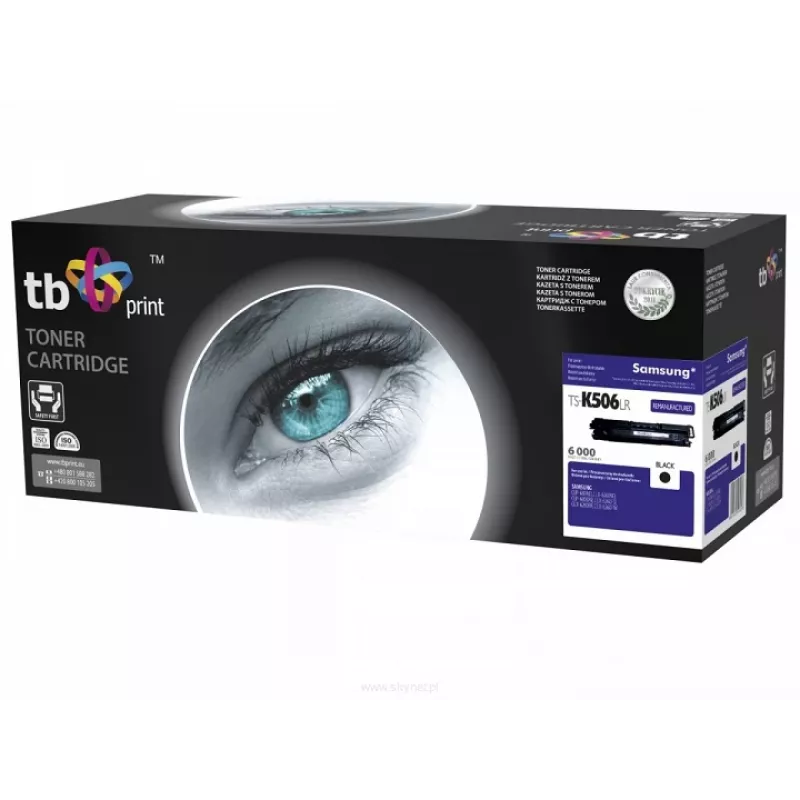 Toner TB kompatibilný so Samsung CLT-K506L, čierny, 6000, rem.