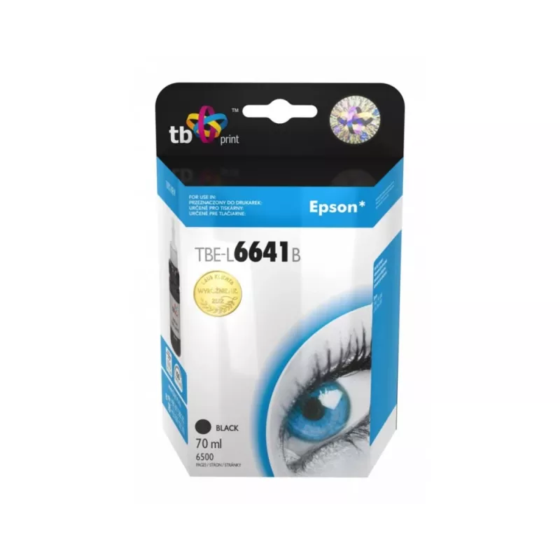 Atrament pre Epson L100/110/200/210/3xx /550 TBE-L6641B BK