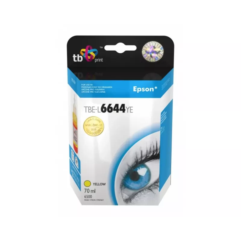 Atrament pre Epson L100/110/200/210/3xx/550 TBE-L6644YE YE